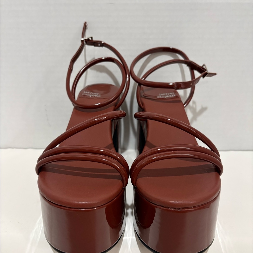 Jeffrey Campbell Brown Platform Sandals